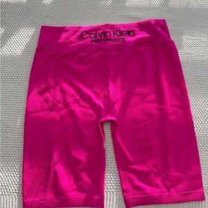 Calvin Klein Performance Hot Pink Shorts